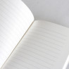 Cuaderno pequeño rayas amarillas