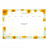 Planificador girasoles