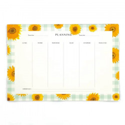 Planificador girasoles