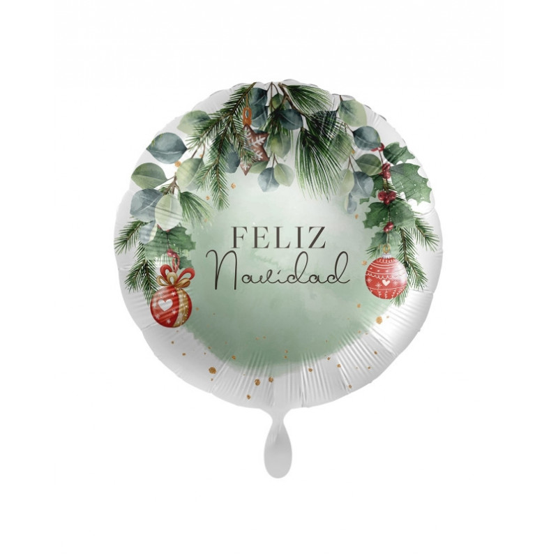 Globo Feliz Navidad 43cm