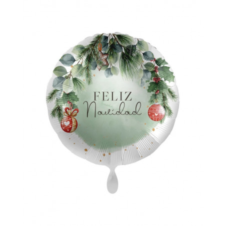 Globo Feliz Navidad 43cm