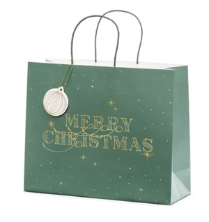 Bolsa Merry Christmas verde