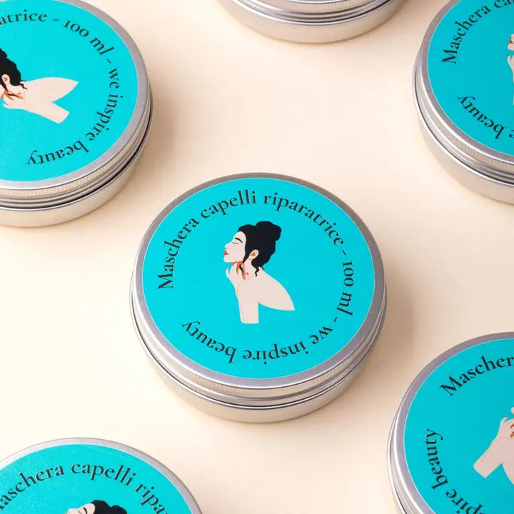 Mascarilla reparadora para el cabello - con queratina vegetal