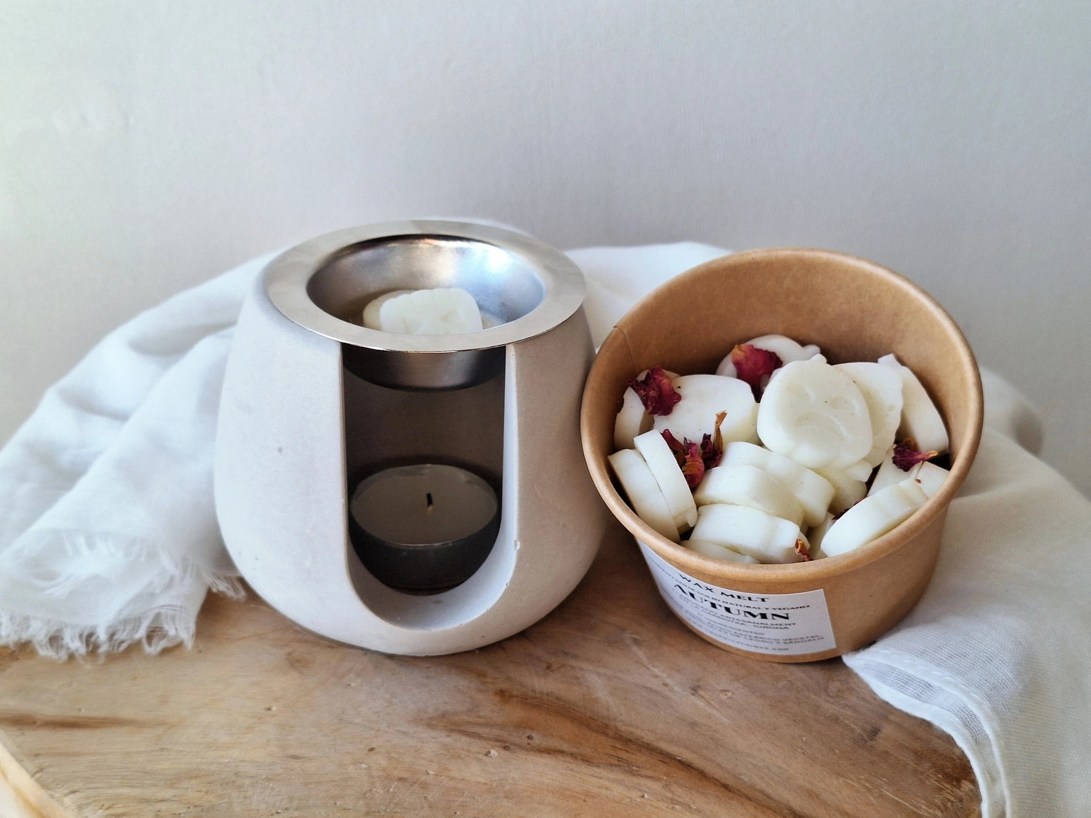 Quemador de cemento para Wax melts