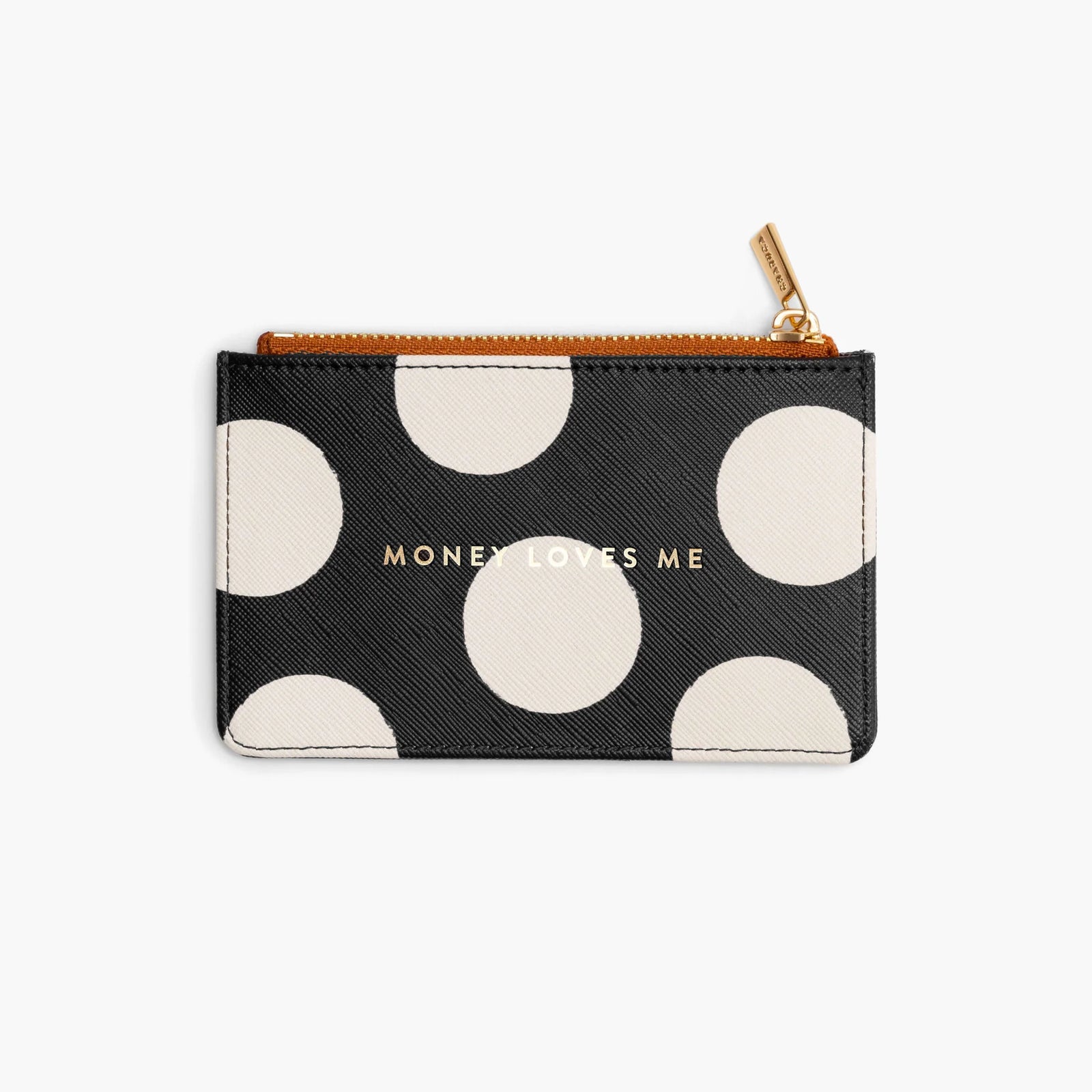 Tarjetero monedero. Negro.