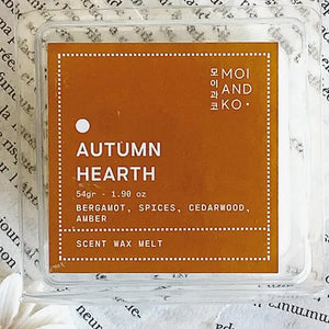 Wax melts Hogar de Otoño Moi & Ko aroma bergamota especias
