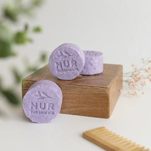 Champú sólido revitalizante con extracto de Açaí