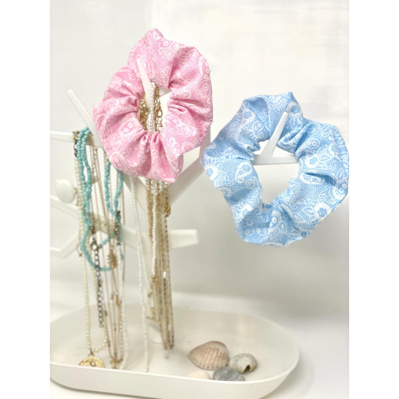 Coletero cachemir azul