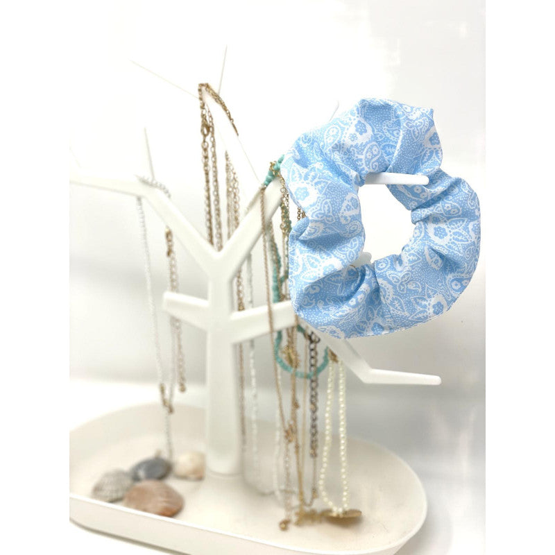 Coletero cachemir azul