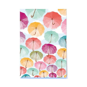 Cuaderno paraguas de colores 80 páginas rayadas fabricado en Occitania Toulouse