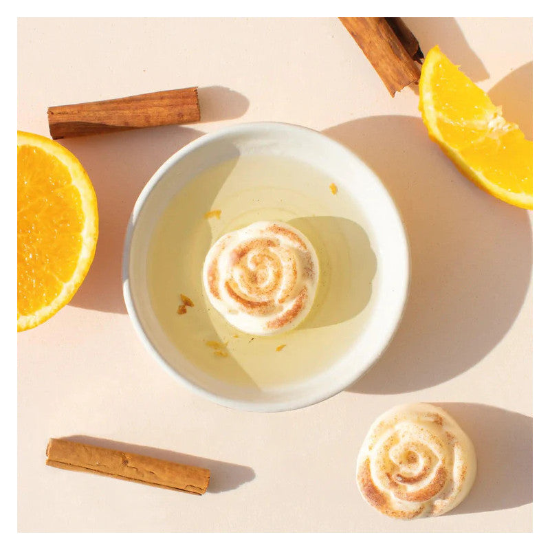 Esencia sólida rosa perfumada naranja y canela