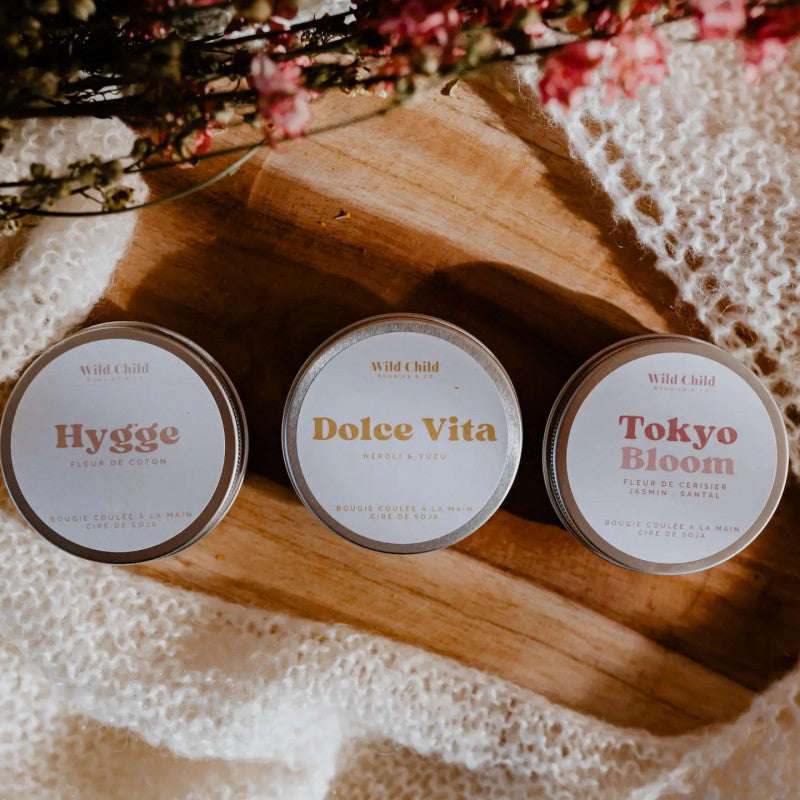 Vela flor de invierno Vela Tokyo bloom